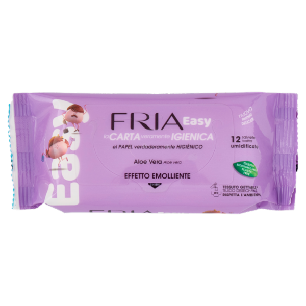 Fria Easy la Carta Veramente Igienica Effetto Emolliente 12 pz