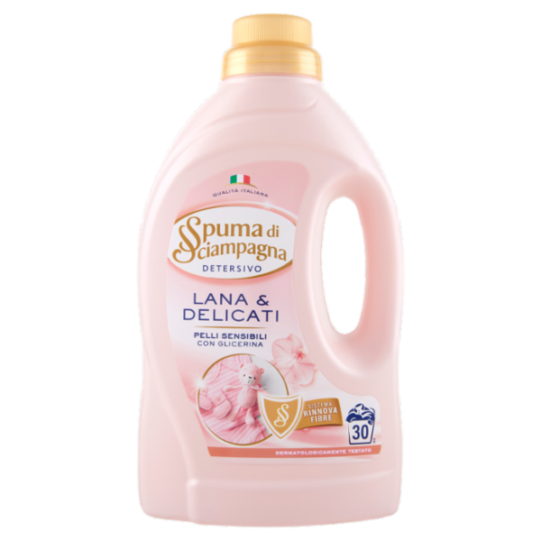 Spuma di Sciampagna Detersivo Lana & Delicati 1350 ml