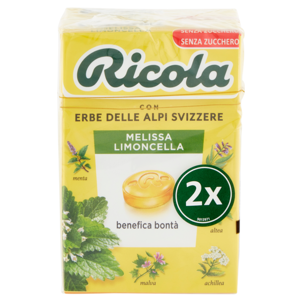 Ricola Melissa Limoncella 2 x 50 g