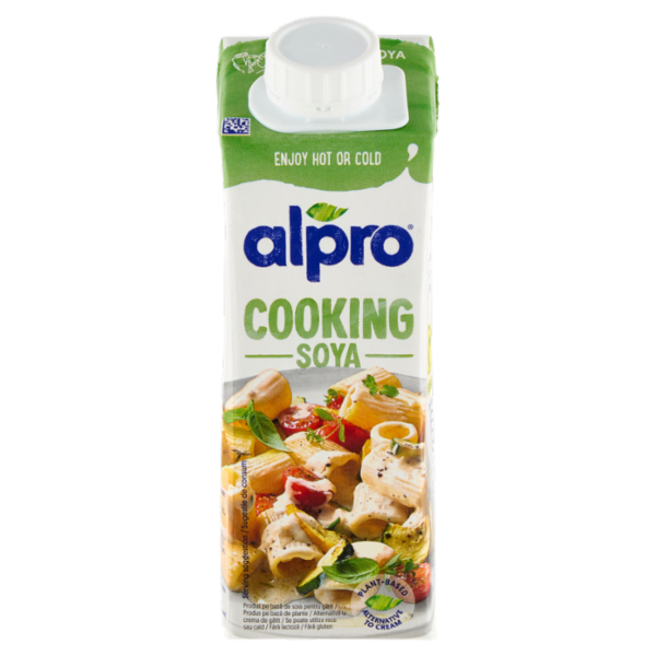 ALPRO Cooking Panna da Cucina 100% Vegetale alla Soia, Senza Lattosio, 250ml