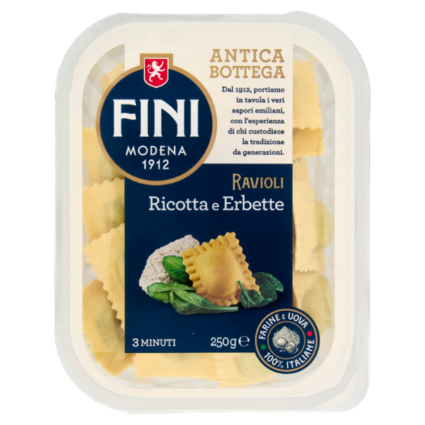 Fini Antica Bottega Ravioli Ricotta e Erbette 250 g