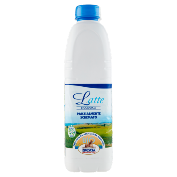 Brescia Bio Latte Biologico Parzialmente Scremato 1000 ml