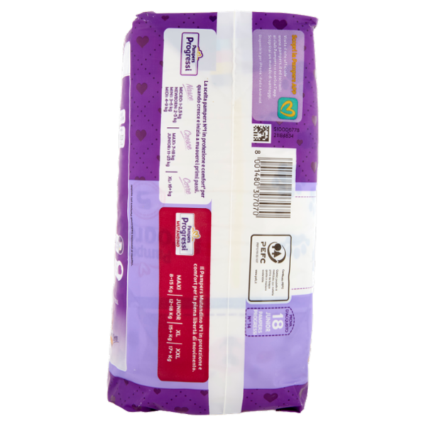 Pampers Progressi Junior 18 pz