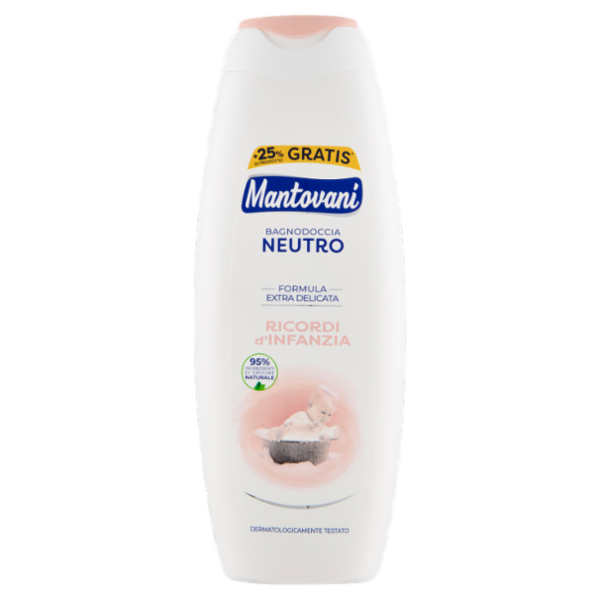 Mantovani Bagnodoccia Neutro Ricordi d'Infanzia 400+100 ml