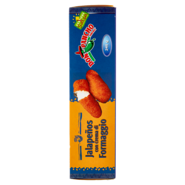 Don Pancho Sanchez Jalapeños con crema di Formaggio 240 g
