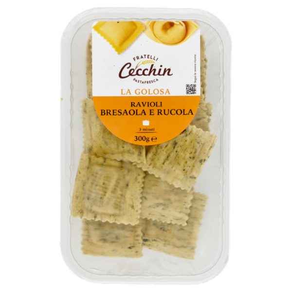 Cecchin la Golosa Ravioli Bresaola e Rucola 300 g