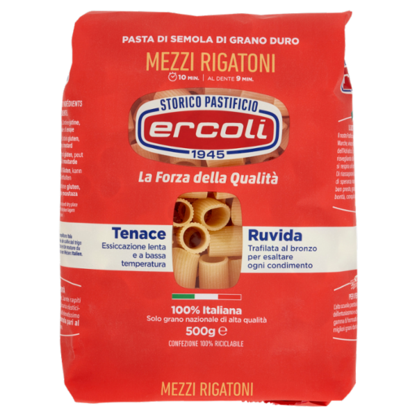 ercoli Mezzi Rigatoni 500 g