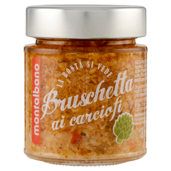 montalbano Bruschetta ai carciofi 130 g