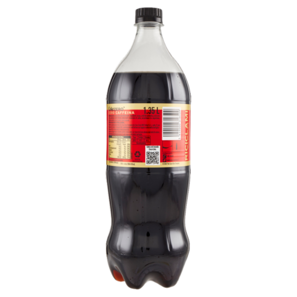 COCA-COLA Zero Zuccheri Zero Caffeina PET 1,35 L