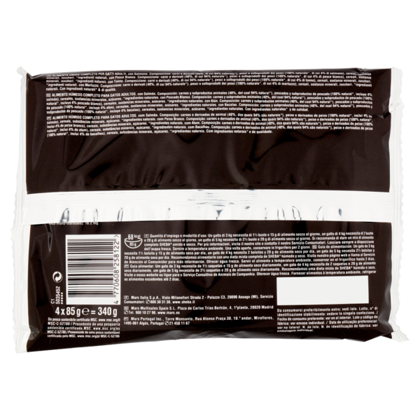 Sheba Delicatezze in Salsa Selezione del Mare 4 x 85 g
