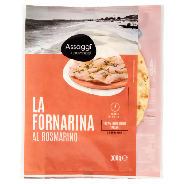 Assaggi e paesaggi la Fornarina al Rosmarino 2 x 150 g