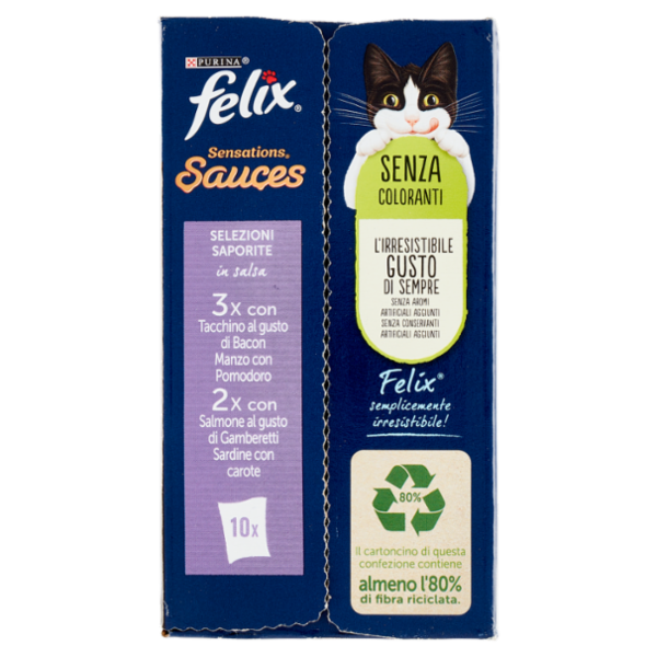FELIX Sensations Sauces Selezioni Saporite in salsa 10 x 85 g