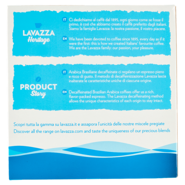 Lavazza Espresso Dek Gentile Compatibile con Macchine Nescafé Dolce Gusto* 30 x 8 g