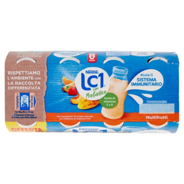 NESTLÉ LC1 con Probiotico Multifrutti 8 x 90 g
