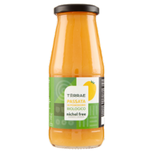 Terrae Passata Di Pomodoro Giallo Nichel Free Biologico 420 g