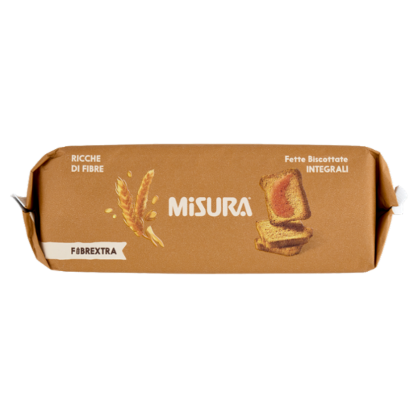 Misura Fibrextra Fette Biscottate Integrali 320 g