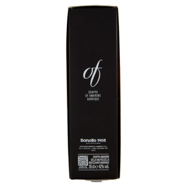 Bonollo 1908 of Grappa of Amarone Barrique 35 cl