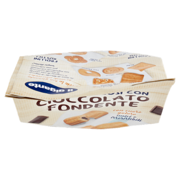 IL GIGANTE Frollini Golosi con Cioccolato Fondente 350 g