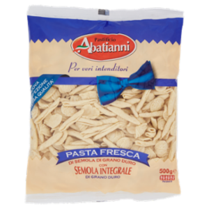 Pastificio Abatianni Pasta Fresca Maritati Di Semola Integrale 500 g