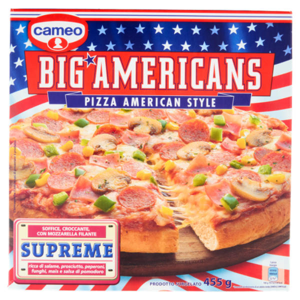 cameo Big Americans Supreme Prodotto Surgelato 455 g