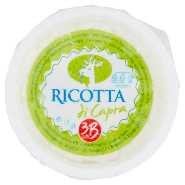 3B Latte Ricotta di Capra 220 g