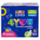 Lines 4You Assorbenti in Lactifless Notte con Ali 9 pz