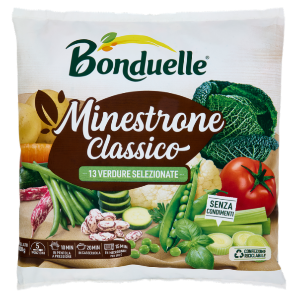 Bonduelle Minestrone Classico Surgelato 1000 g