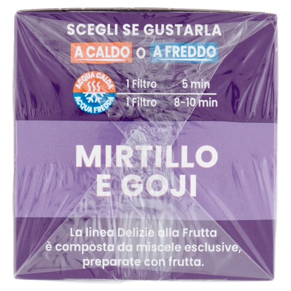 Sognid'oro gli Infusi Delizie alla Frutta Mirtillo e Goji bustine 20 x 2,5 g