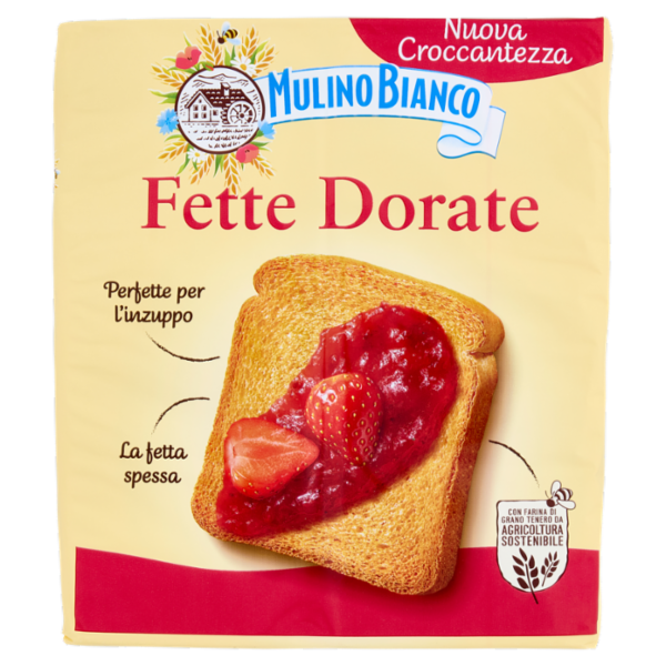Mulino Bianco Fette Biscottate Dorate 315g