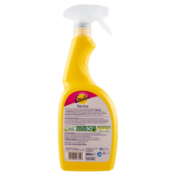 Emulsio Ravviva Sgrassatore 600 ml