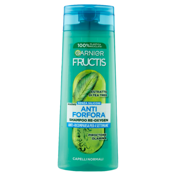 Garnier Fructis Shampoo Antiforfora reoxygen, per capelli normali, 250 ml