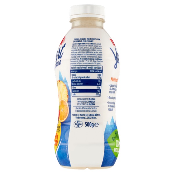 Milk Yogurt da bere Multifrutti 500 g