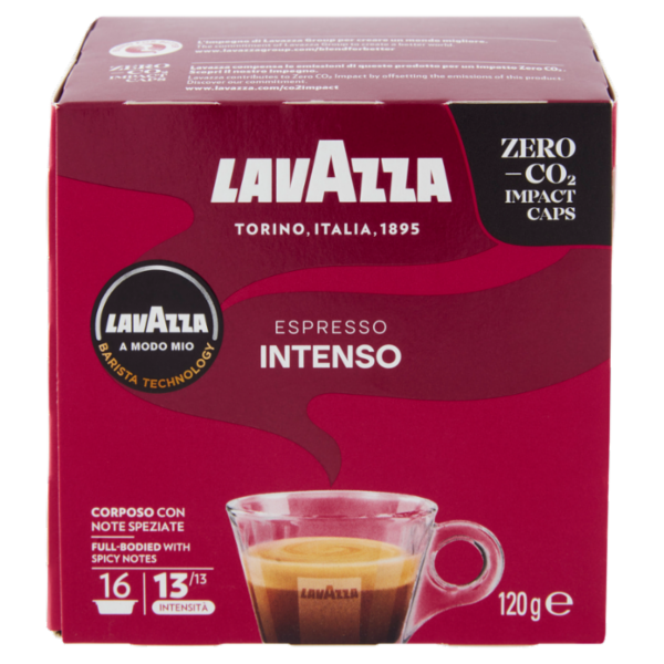 Lavazza A Modo Mio Espresso Intenso 16 Capsule 120 g