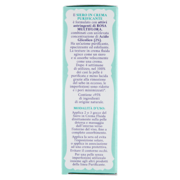 Acqua alle Rose Siero in Crema Purificante 30 ml