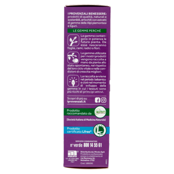 I Provenzali Benessere Perdita e Controllo del Peso Brucia Grassi e Drenante 30 compresse 16,5 g