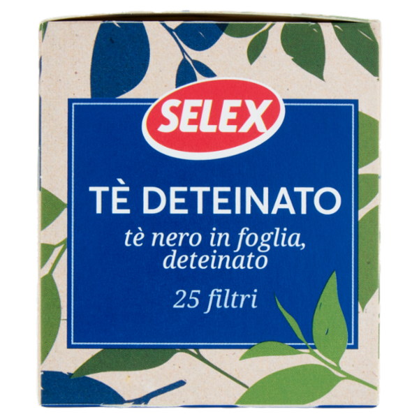 Selex Tè Deteinato Selex 25 filtri 40 g