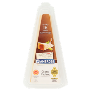 Ambrosi Grana Padano Oltre 16 Mesi Di Stagionatura 0,200 Kg