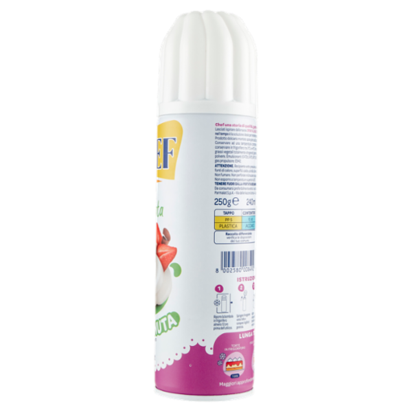 Chef Già Montata Lunga Tenuta 250 g