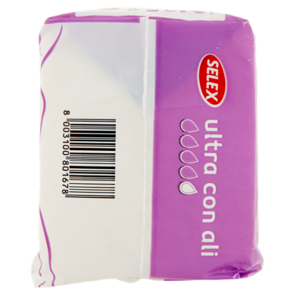 Selex Assorbenti Ultra Sottili con Ali in Bustine Singole 14 pezzi