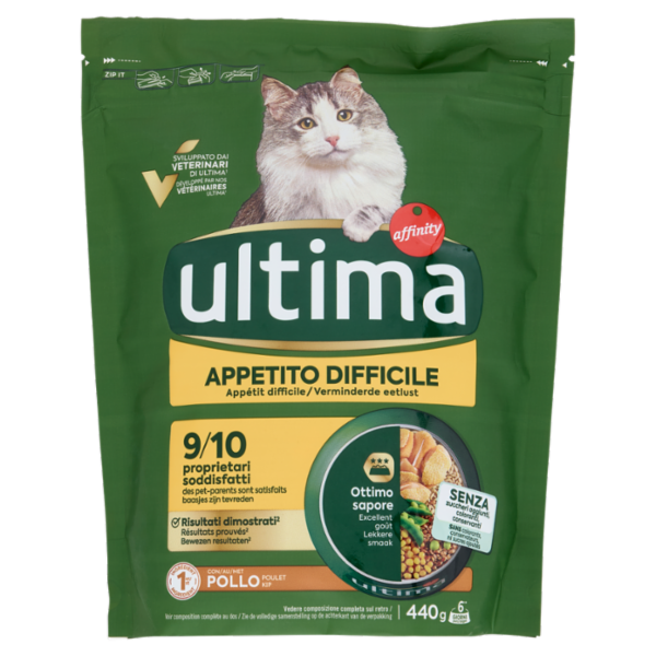 ultima Cat Appetito Difficile con Pollo 440 g
