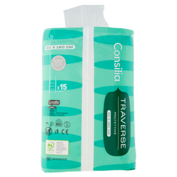Consilia Traverse Protettive 80x180 cm 15 pezzi