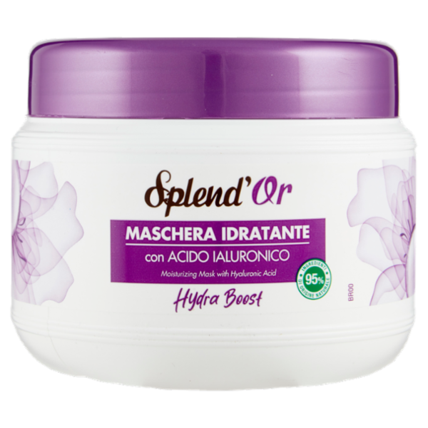 Splend'Or Maschera Idratante con Acido Ialuronico Hydra Boost 500 mL