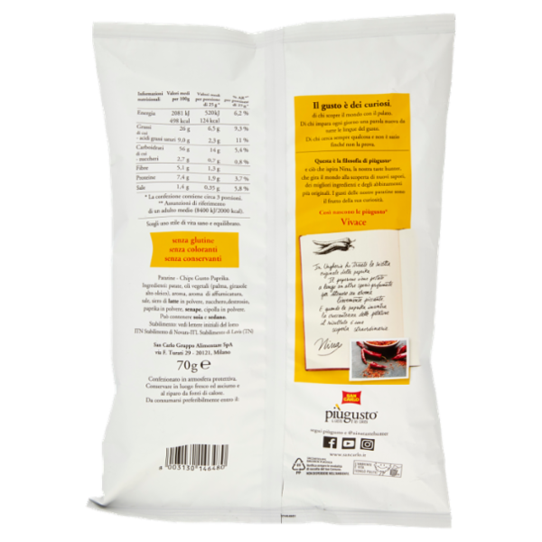 San Carlo piùgusto Vivace 70 g