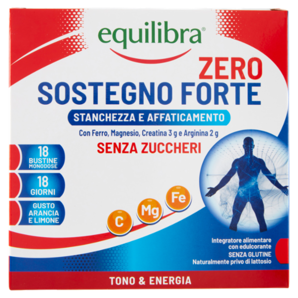 equilibra Sostegno Forte Zero Bustine Monodose 18 x 8 g