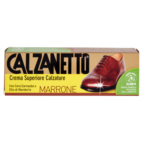Calzanetto Crema Superiore Calzature Marrone 50 ml
