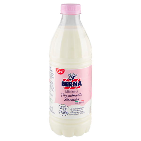 Berna Latte Fresco Parzialmente Scremato 1000 ml