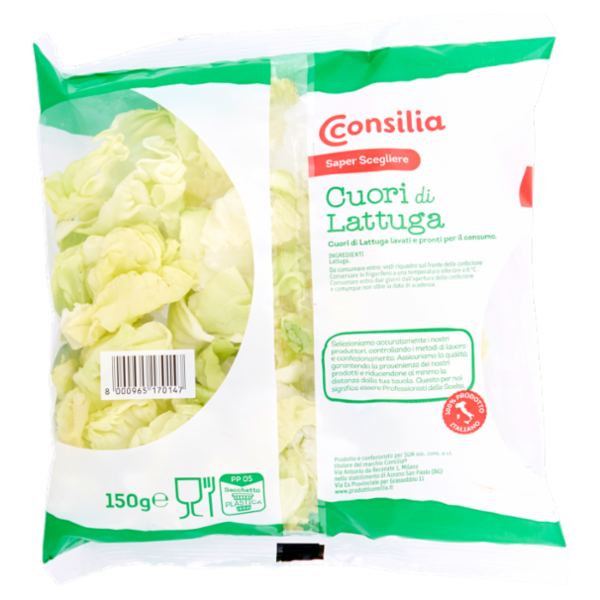 Consilia Saper Scegliere Cuori di Lattuga 150 g