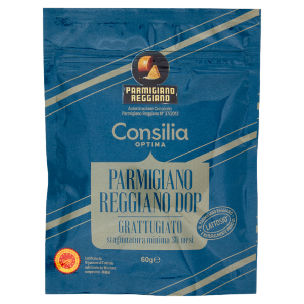 Consilia Optima Parmigiano Reggiano Grattugiato D.O.P. 60 g