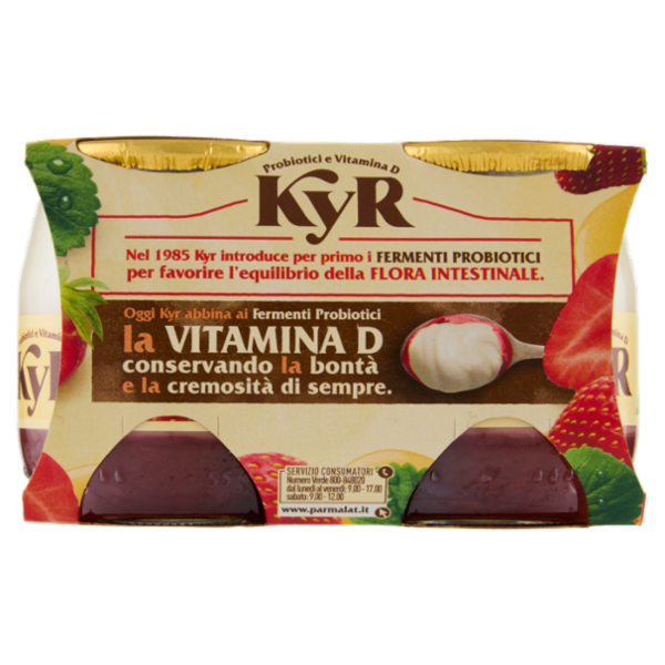 KYR Fragola con Pappa Reale 2 x 125 g