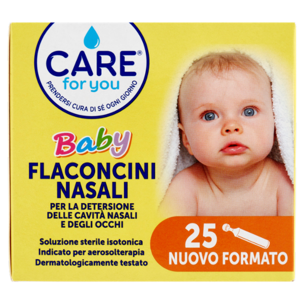 Care for you Baby Flaconcini Nasali 25 x 5 ml